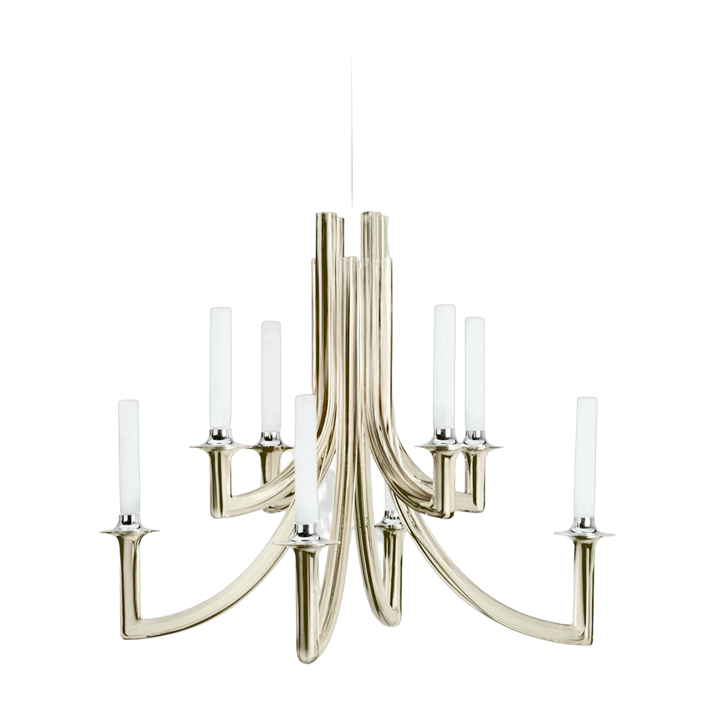 Lustre en polycarbonate bronze Khan - Kartell