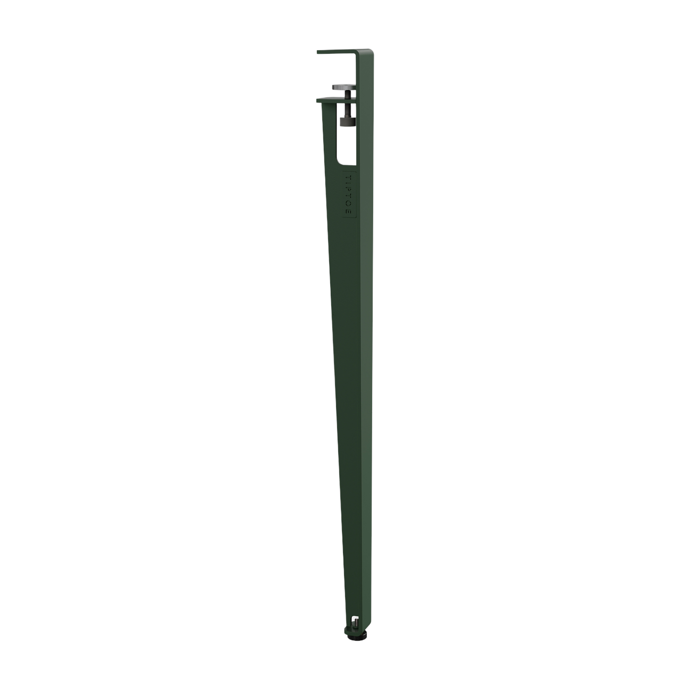 Pied d'extérieur en acier vert sapin 75 cm Midi - TIPTOE