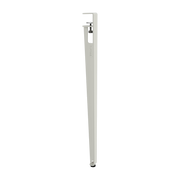 Pied d'extérieur en acier gris craie 75 cm Midi - TIPTOE
