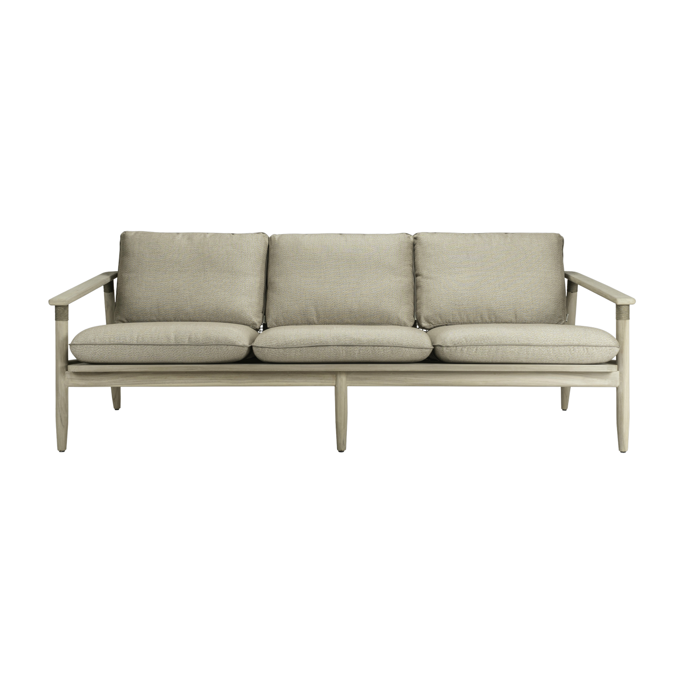 Canapé en teck 209 x 73 cm David - Vincent Sheppard