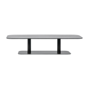 Mesa de centro de aluminio gris 129 x 45 cm Kodo - Vincent Sheppard