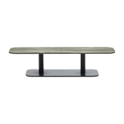 Mesa de centro de cerámica gris 129 x 45 cm Kodo - Vincent Sheppard