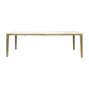 Mesa de cerámica blanca 240 x 100 cm Volta - Vincent Sheppard