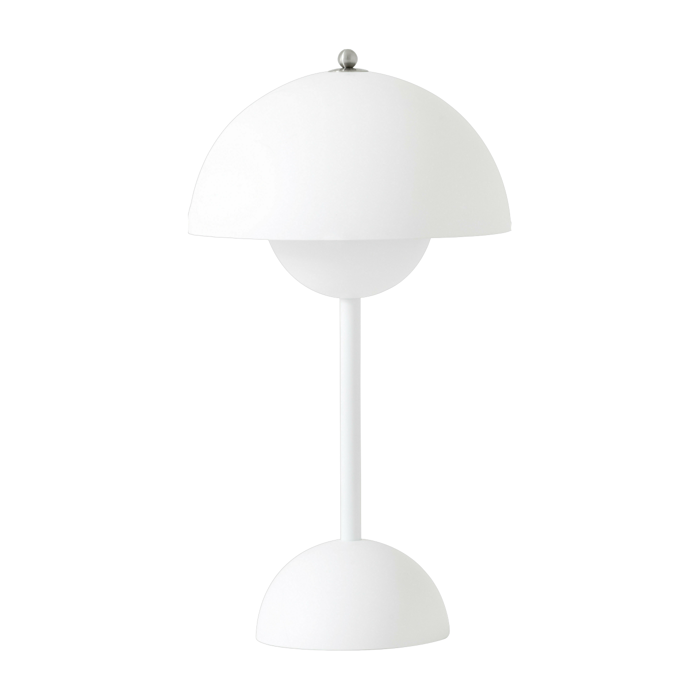 Lampe à poser sans fil blanc mat Flowerpot VP9  - &tradition