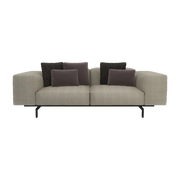 Sofá 2 plazas arena 226 cm Largo - Kartell