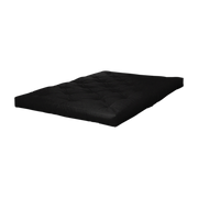 Matelas futon 2 places noir 160 x 200 cm Double Latex - Karup Design