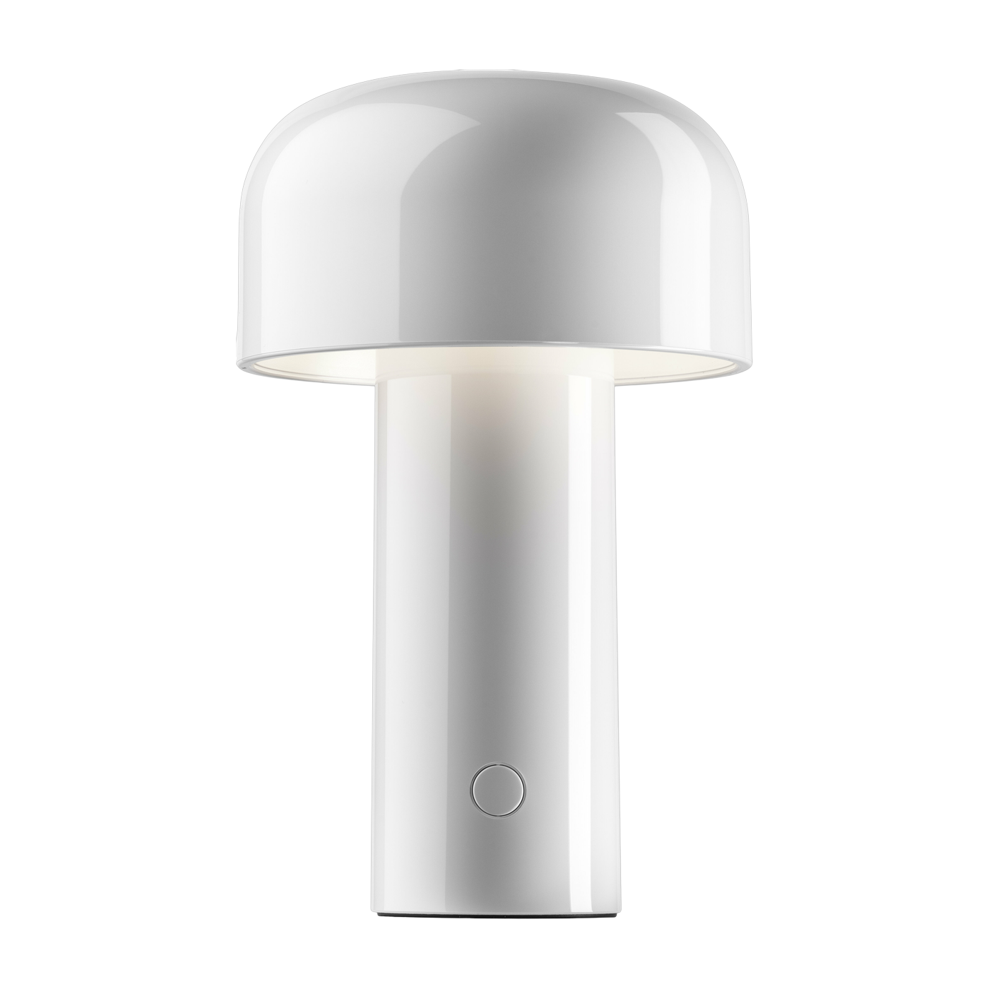 Lampe de table rechargeable design blanc Bellhop - Flos