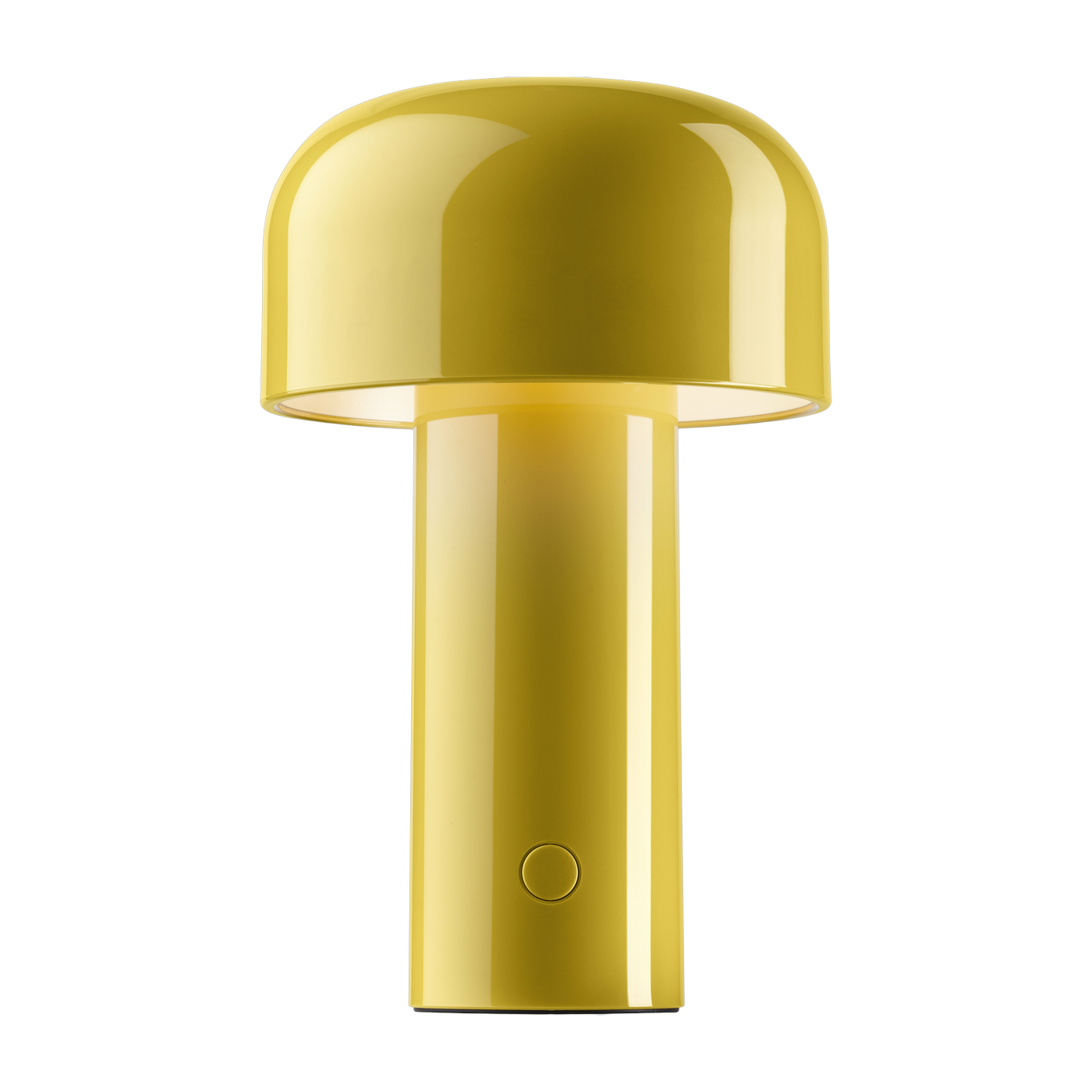 Lampe de table rechargeable design jaune Bellhop - Flos