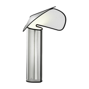 Chiara table lamp design aluminum and anthracite - Flos