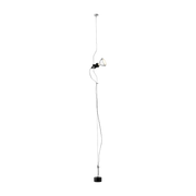 Floor lamp design white Parentesi dimmer - Flos