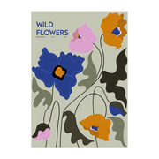Affiche 50 x 70 cm Wild Flowers - The Poster Club