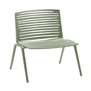 Sillón de aluminio verde 65 x 74 cm Zebra - Fast Spa