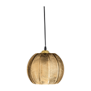 Suspension en verre marron 22 x 20 cm Adar - Bloomingville