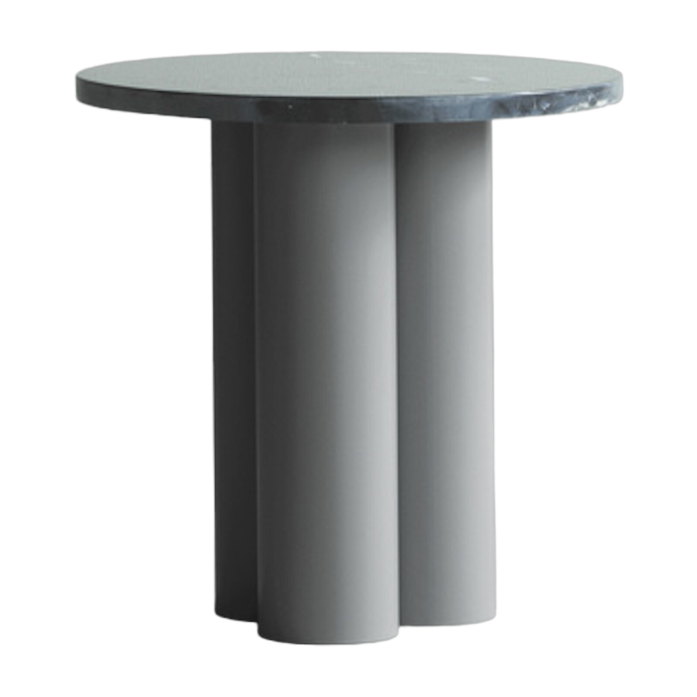 Grauer Beistelltisch mit nero marquina Platte 40 x 40 cm Dit -. Normann Copenhagen