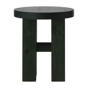 Green pinewood stool 45 x 40 cm Fyr - Normann Copenhagen