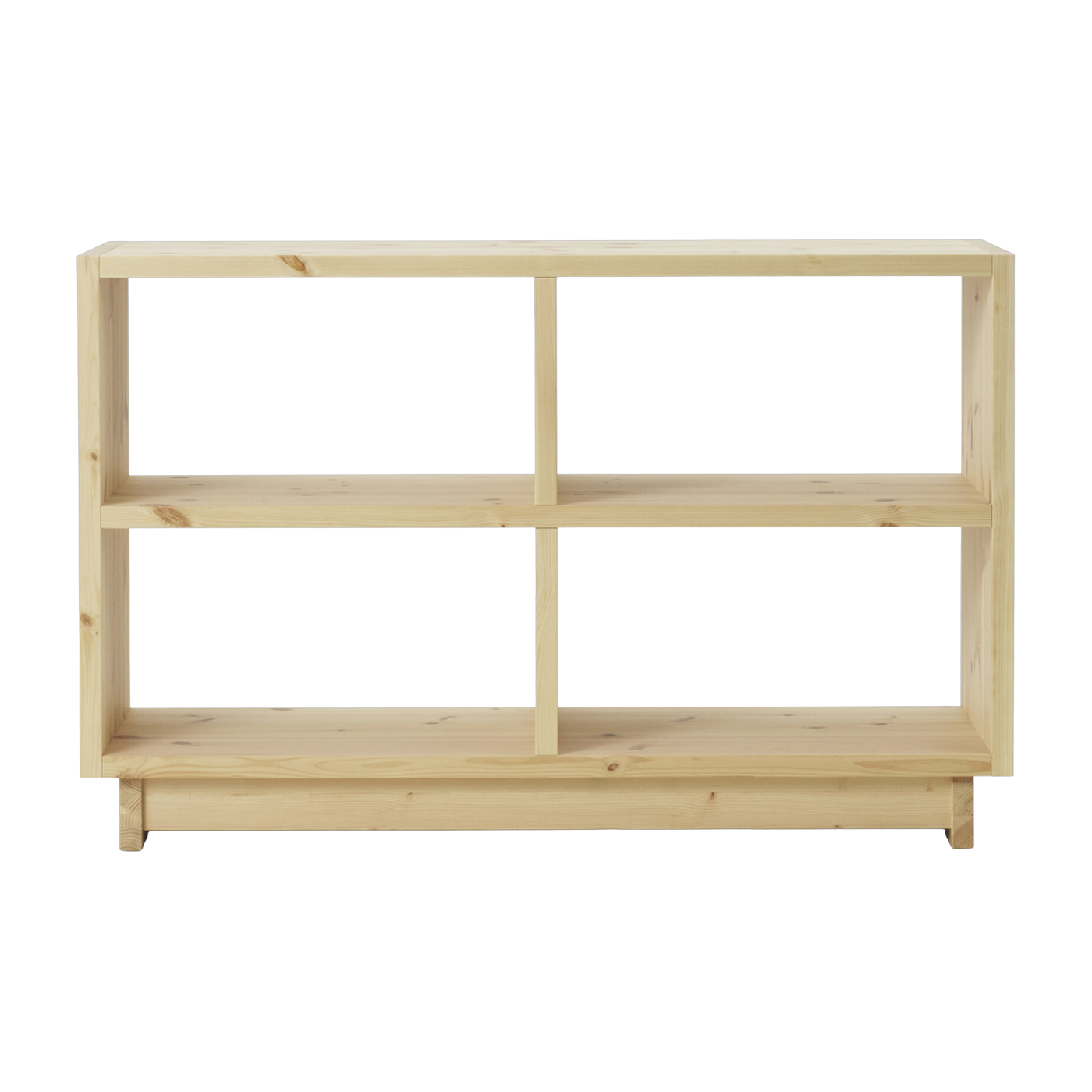 Libreria in legno di pino 123 x 80 cm Plank Medium - Normann Copenhagen