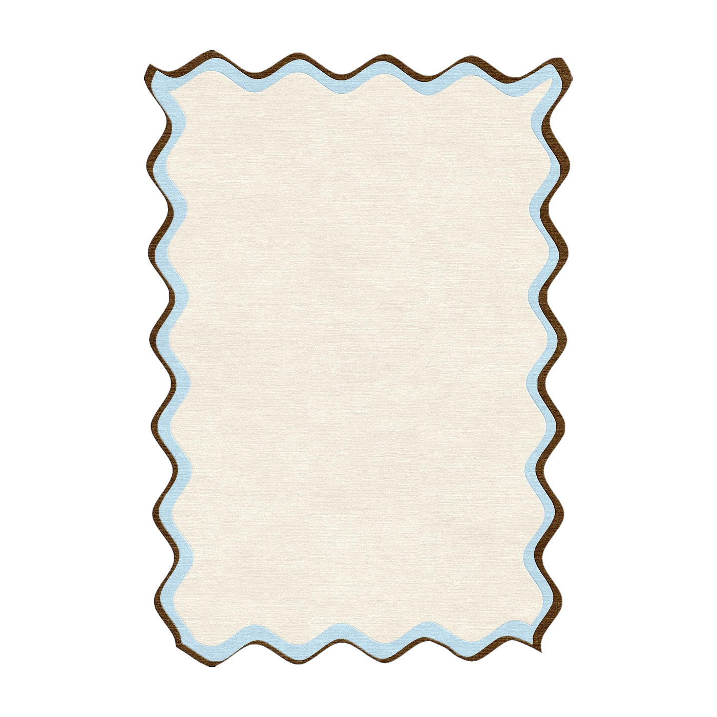 Beige wool rug 250 x 300 cm Cam - SON-TAPIS