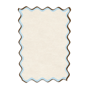 Beigefarbener Wollteppich 250 x 300 cm Cam -. SON-TAPIS