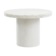 White coffee table marbre 42 x 60 cm Sintra - Frama