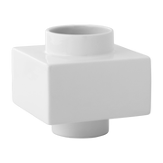Vase stackable white snow 16 cm s4 Deko - Normann Copenhagen