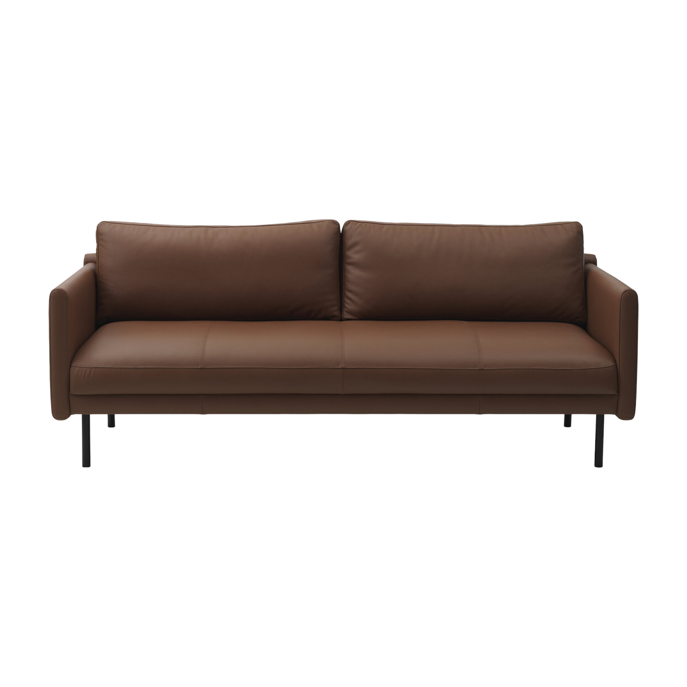 Canapé en cuir cognac 204 x 87 cm Rar - Normann Copenhagen