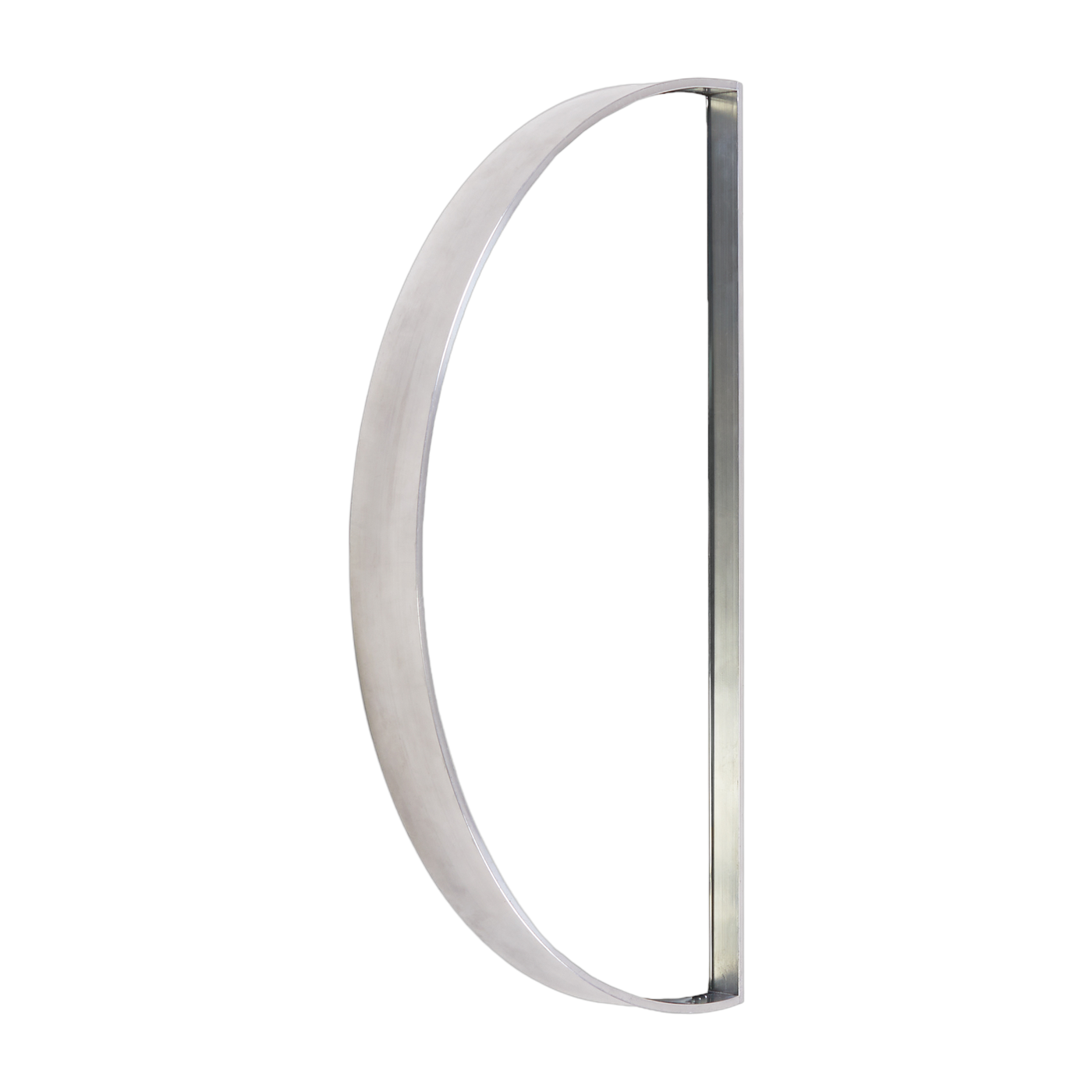 semi espejo circular de aluminio 57 cm Recess - Frama