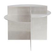 Rivet 40 cm aluminum side table - Frama