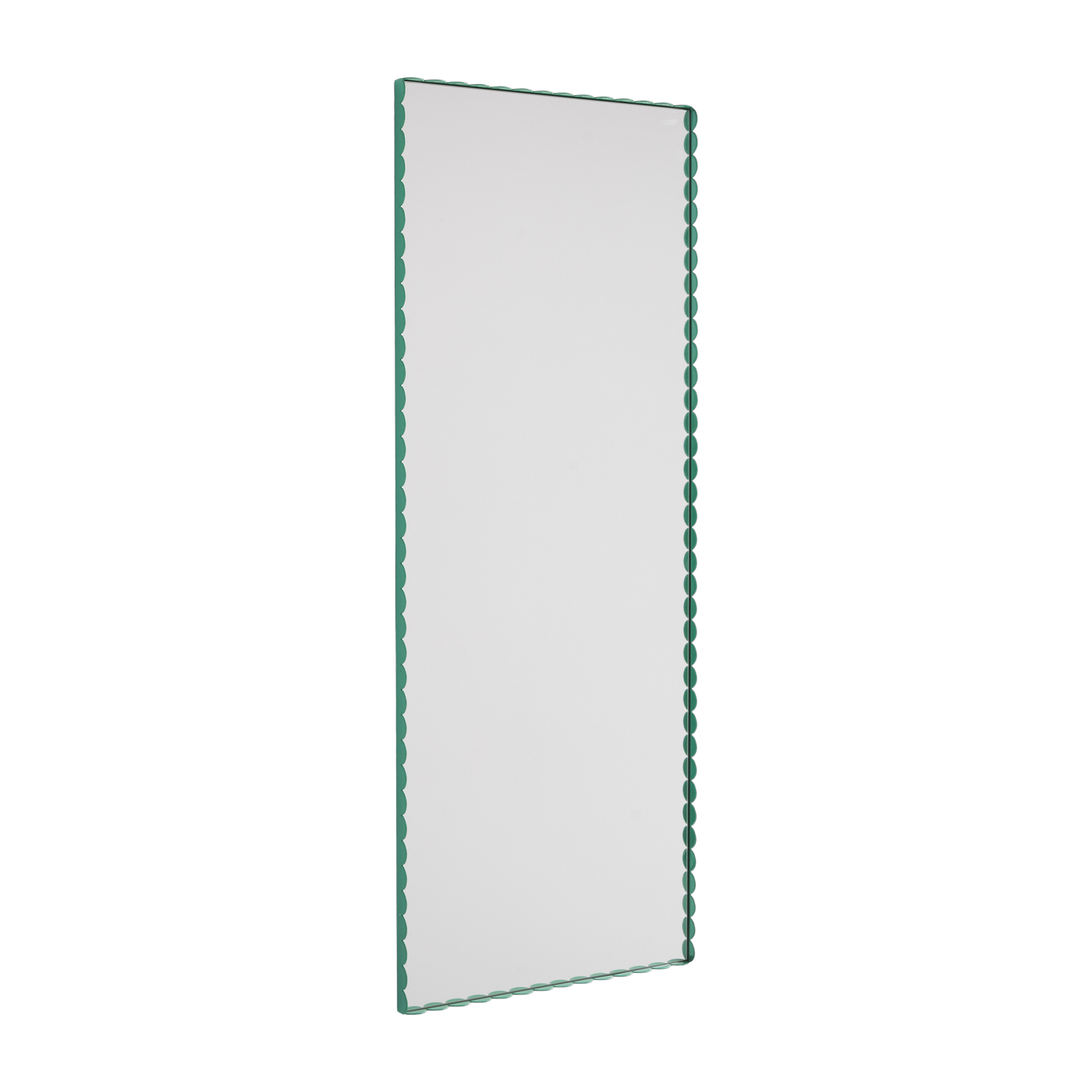 Miroir vert rectangulaire m 50 x 133,5 cm Arcs - HAY