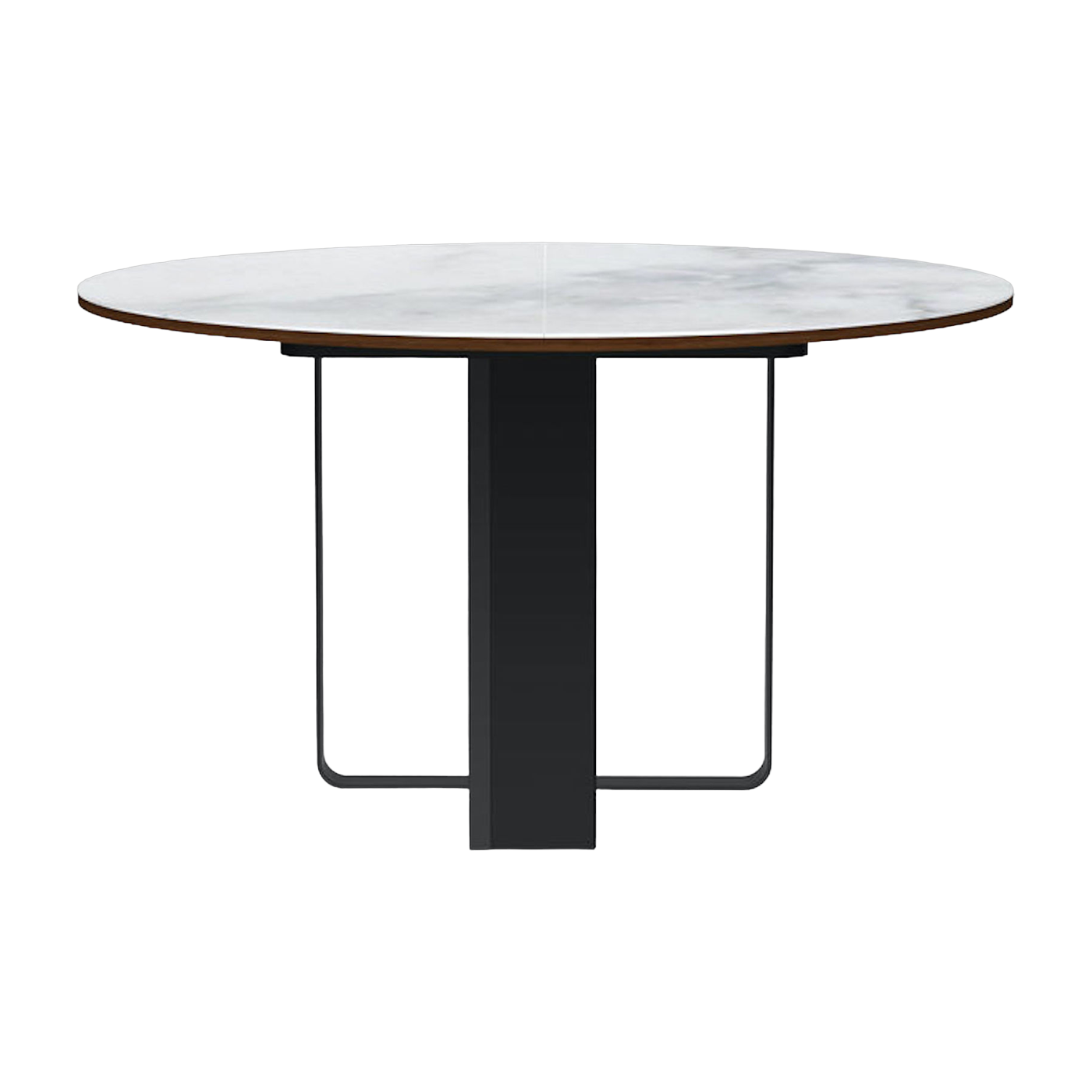 Tavolo da pranzo ronde in marbre statuario 130 cm Felice - RED Edition