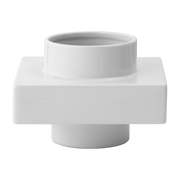 Vase stackable white snow 12 cm s2 Deko - Normann Copenhagen