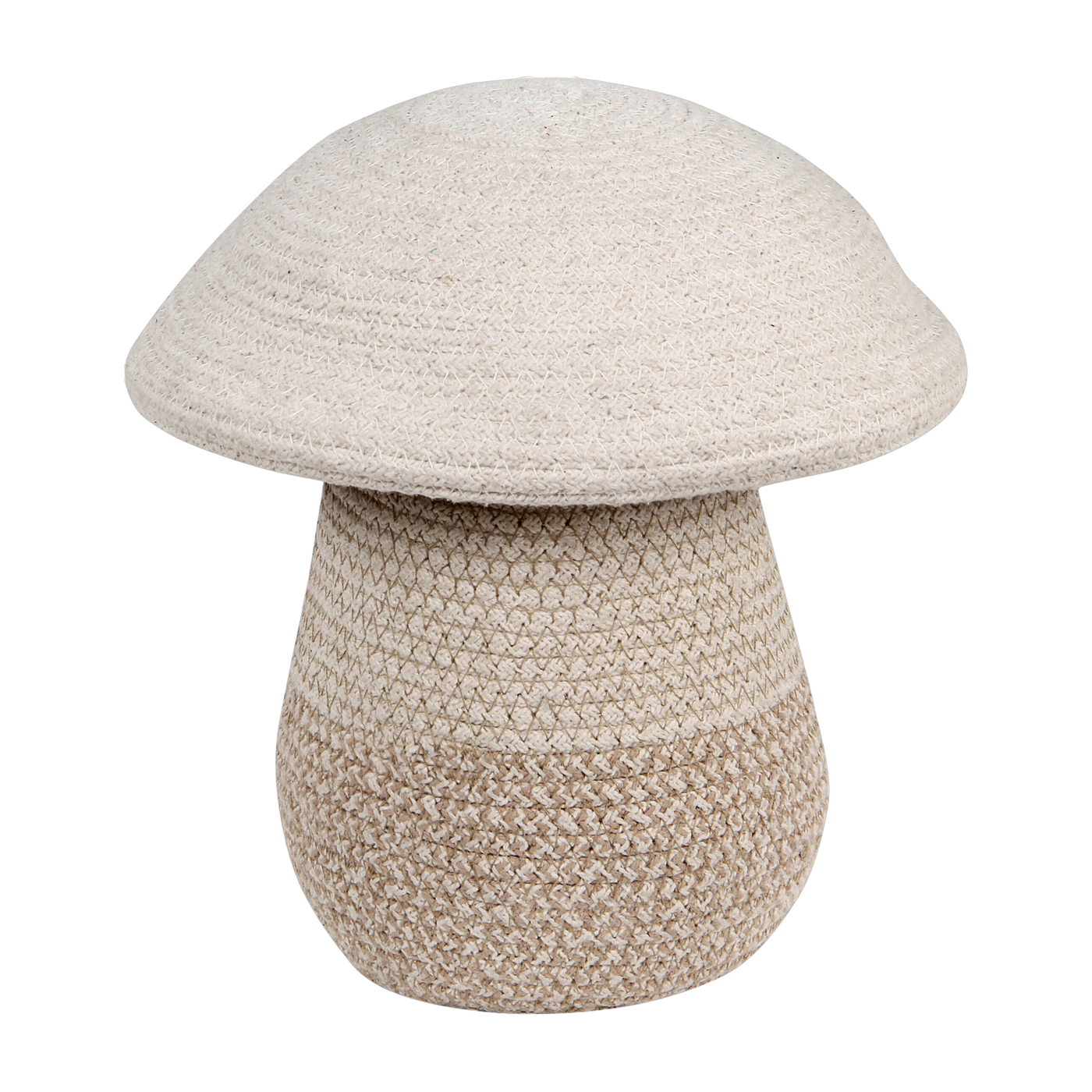سلة تخزين من القطن بيج 23 x 27 سم Mushroom - Lorena Canals