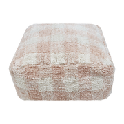 Sitzsack aus rosa Baumwolle 40 x 20 cm Vichy -. Lorena Canals