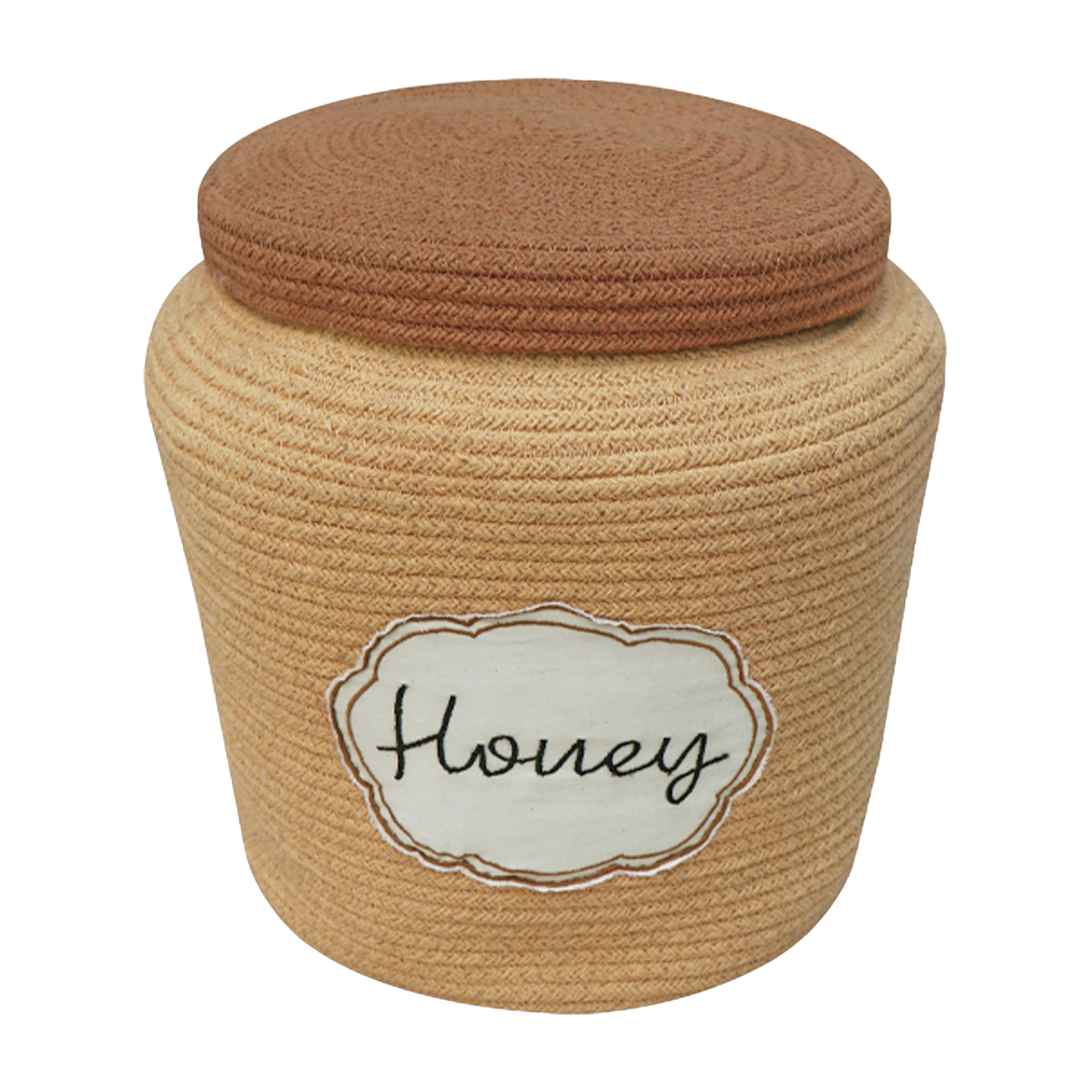 Cesta de algodón amarilla Honey - Lorena Canals
