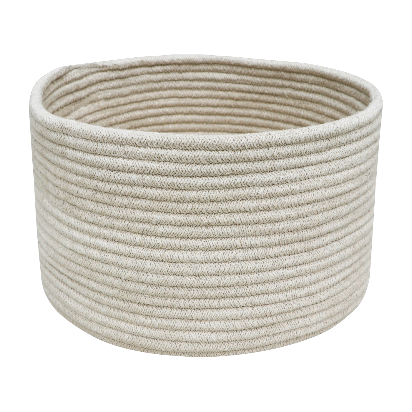 Cesta de algodón beige 35 x 20 cm Gram - Lorena Canals