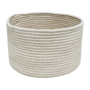 Beigefarbener Baumwollkorb 35 x 20 cm Gram -. Lorena Canals