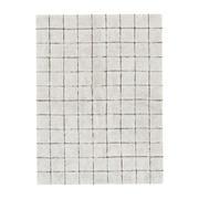Tappeto lavabile in cotone beige 120 x 160 cm Mosaic - Lorena Canals