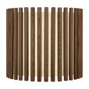 Hängeleuchte aus dunkler Eiche 26 x 29, 4 cm Komorebi -. UMAGE