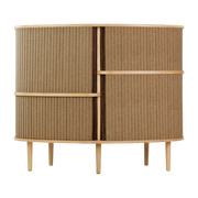 Cabinet en chêne marron 50 x 100 cm Audacious - UMAGE