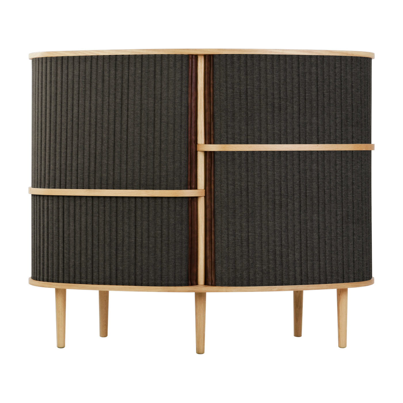 Cabinet en chêne noir 50 x 100 cm Audacious - UMAGE