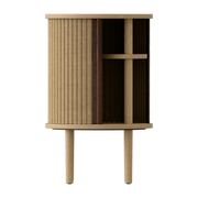 Natural beige oak side table 59. 3 x 38 cm Audacious - UMAGE