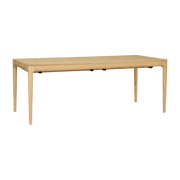 Heart'n'Soul extendable rectangular table in natural oak 200/300 x 90 cm - UMAGE