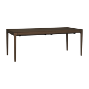Heart'n'Soul mesa rectangular extensible en roble oscuro 200/300 x 90 cm - UMAGE