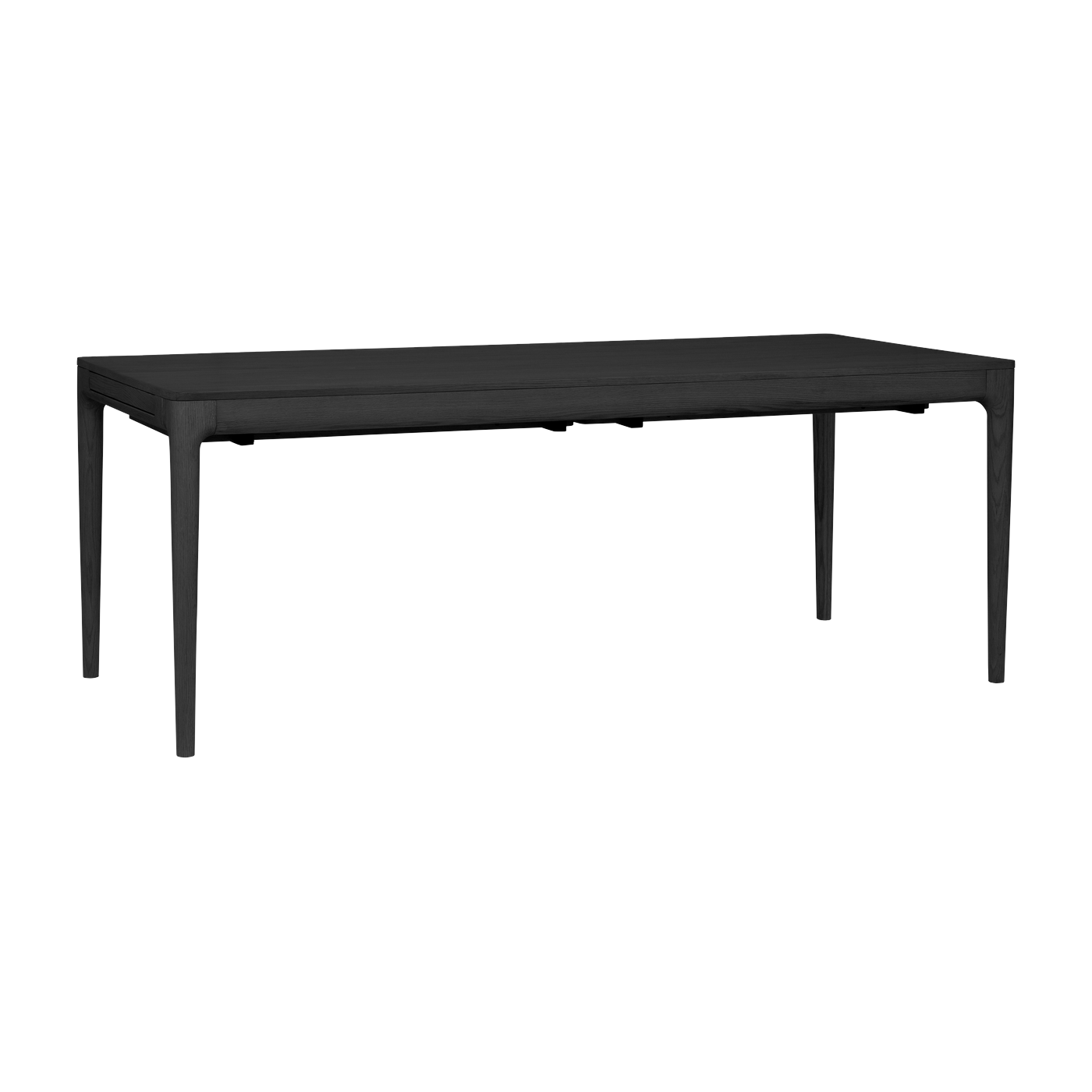 Table rectangulaire extensible en chêne noir 200/300 x 90 cm Heart'n'Soul - UMAGE