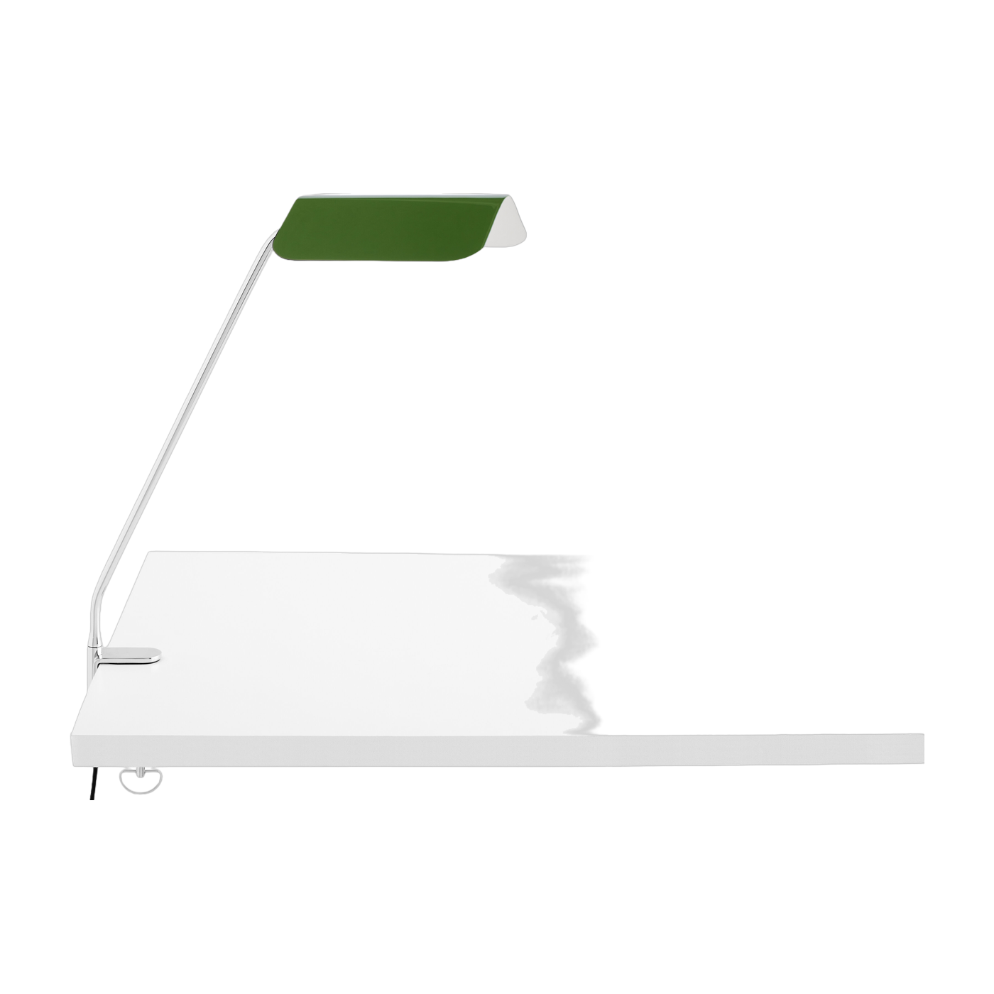 Lampe de bureau vert émeraude à pince Apex - HAY