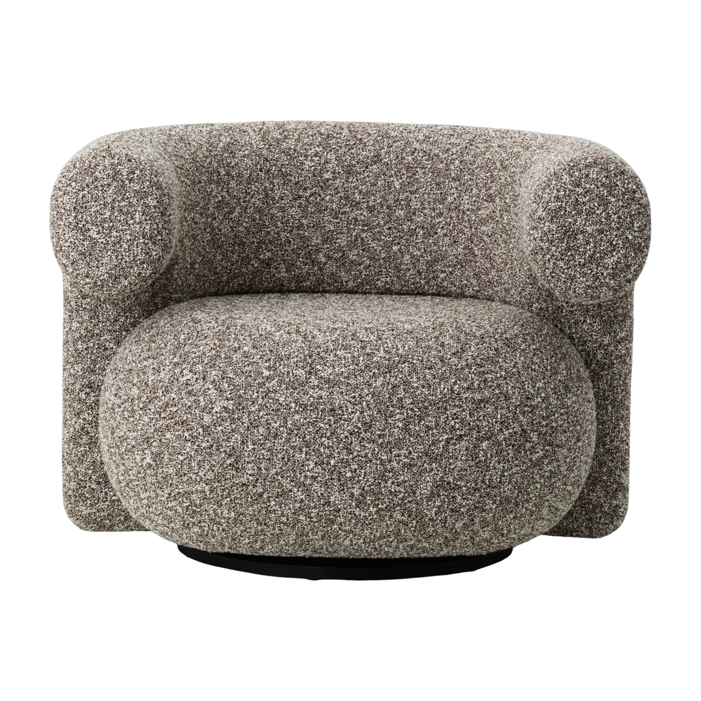 كرسي دوار بقماش zero 0110 Burra - Normann Copenhagen