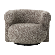 Sillón giratorio de tela zero 0110 Burra - Normann Copenhagen