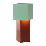 Tragbare Lampe aus poliertem Stahl rusty mint Pivot ATD7 - &tradition