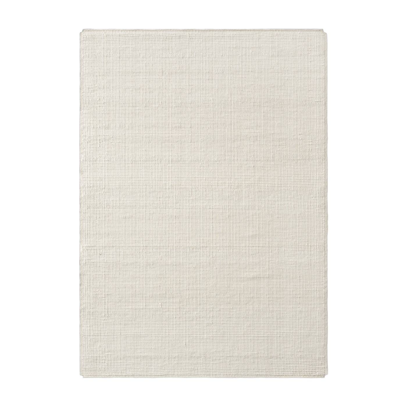 Rechteckiger Teppich aus Wolle und recyceltem Polyester milk 170 x 240 cm Rug SC84 - &tradition