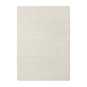 Rectangular wool and recycled polyester rug milk 170 x 240 cm Rug SC84 - &tradition