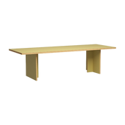 Table à manger rectangulaire en bois olive 280x100cm - HKliving